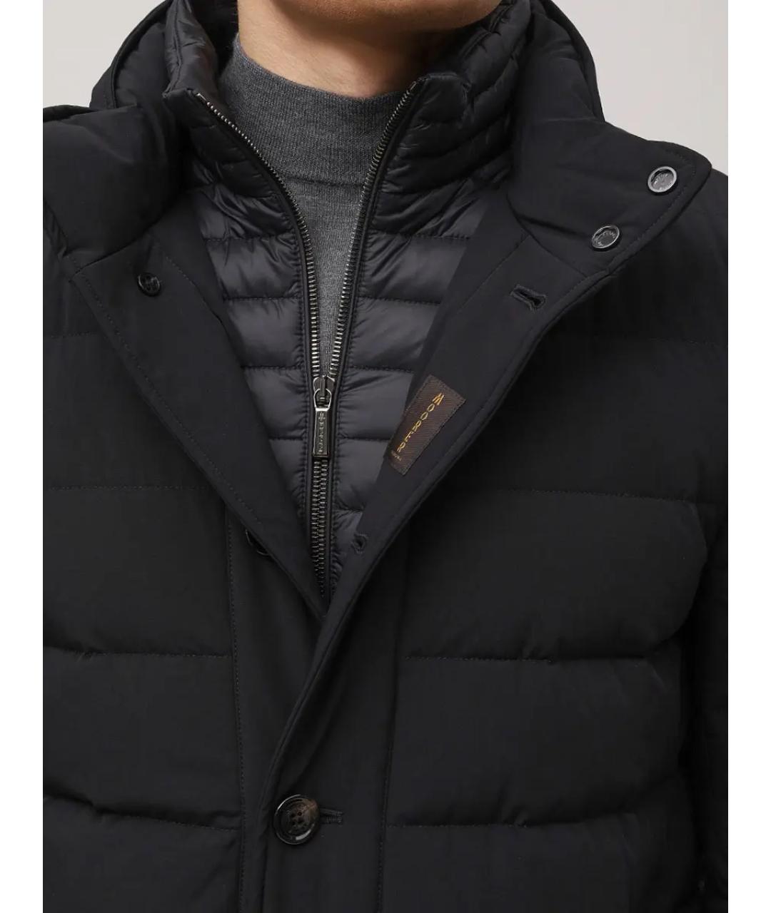 MOORER Черный пуховик, фото 5