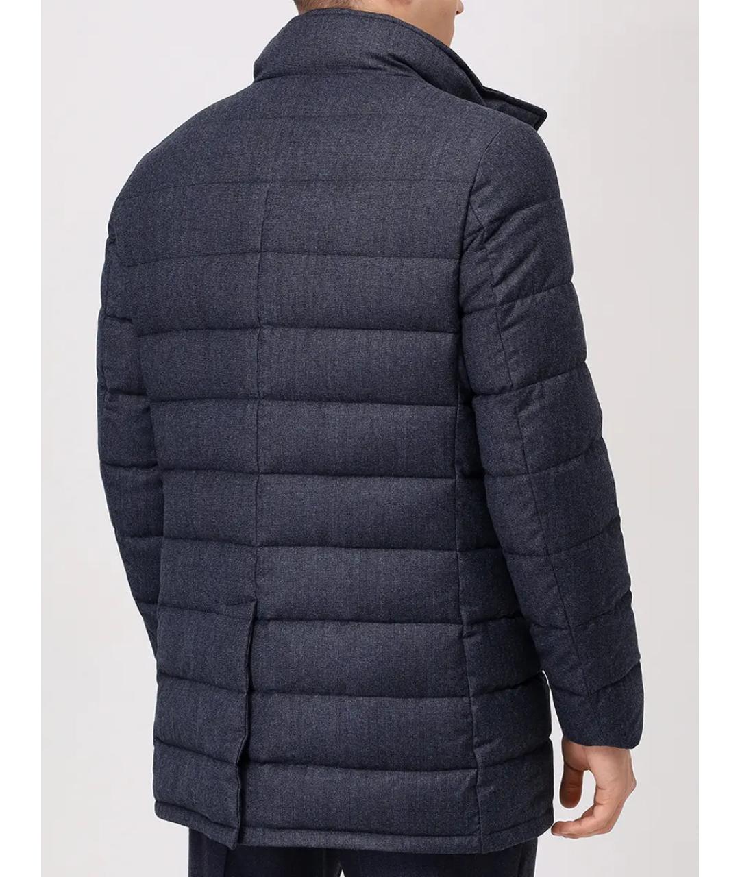 MOORER Синий пуховик, фото 3