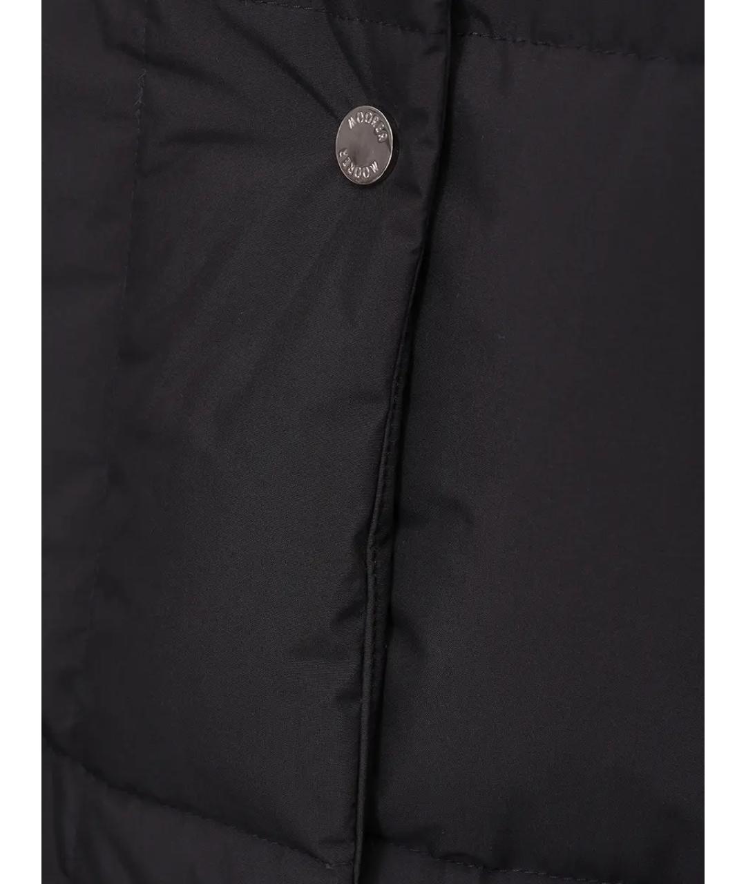 MOORER Черный пуховик, фото 6