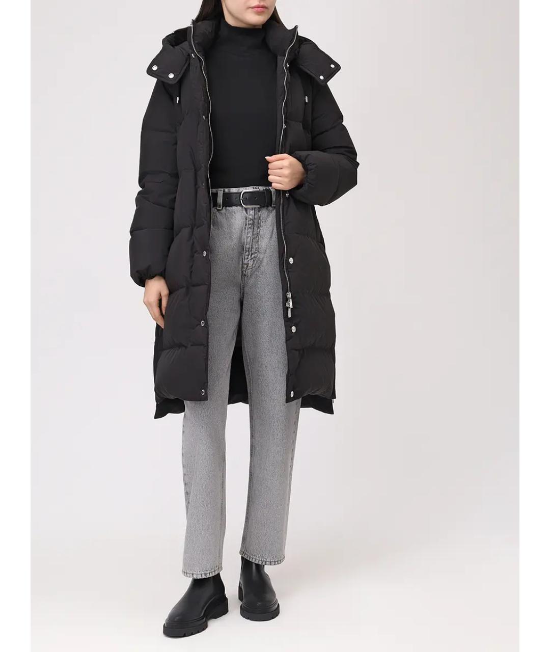 MOORER Черный пуховик, фото 2