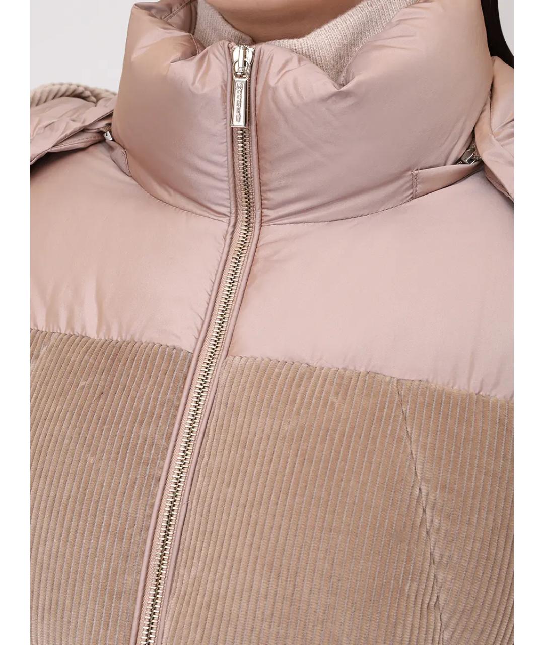 MOORER Бежевый пуховик, фото 5