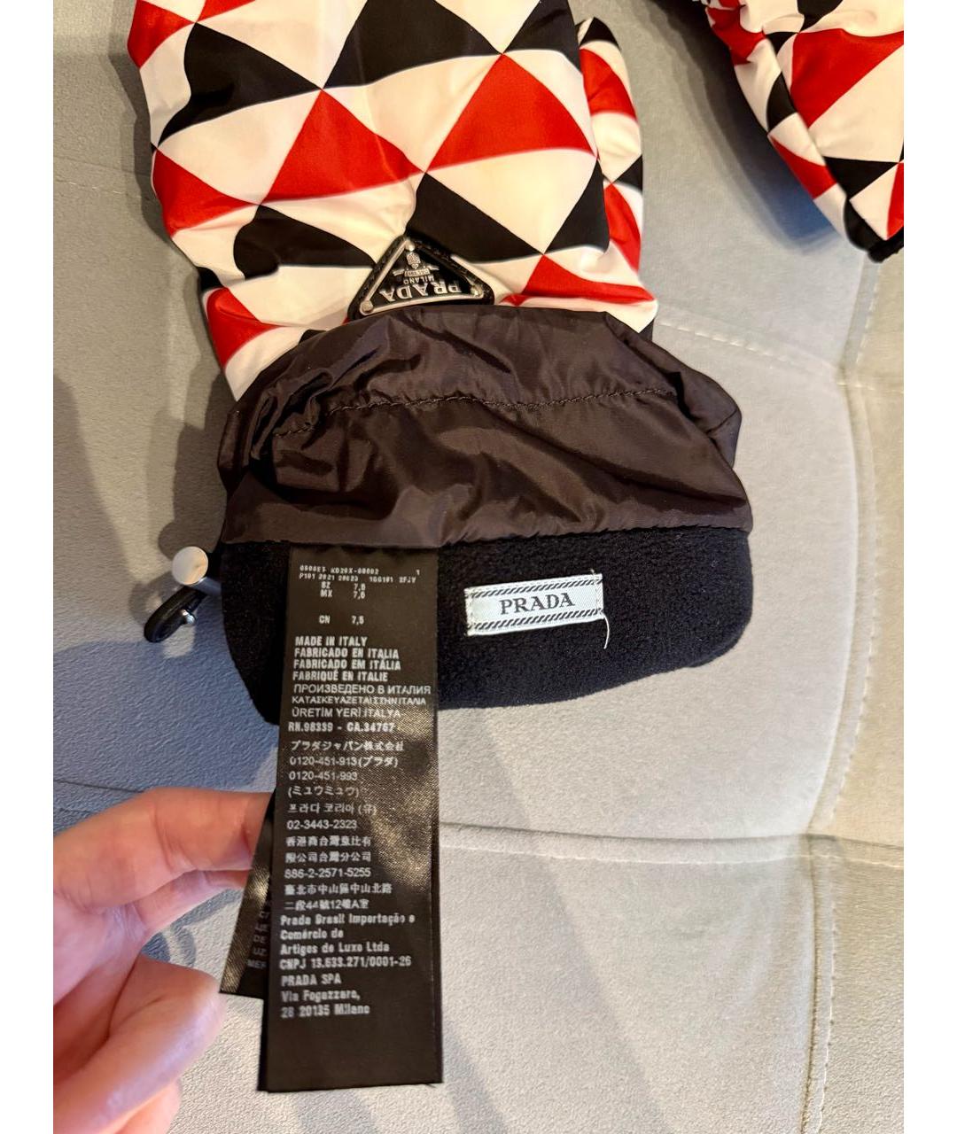 PRADA Мульти варежки, фото 5