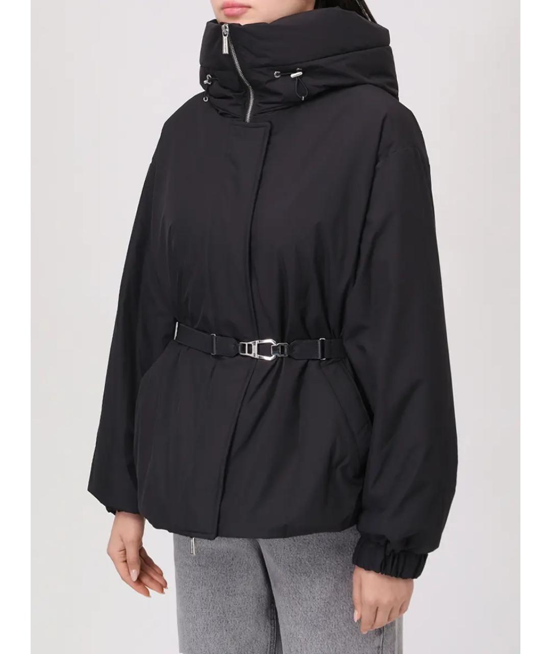 MOORER Черный пуховик, фото 4