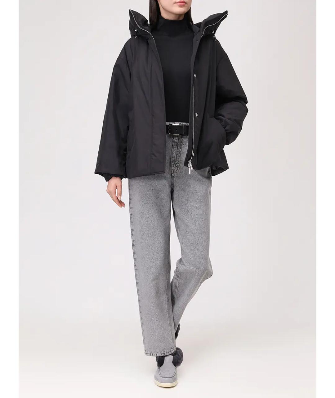 MOORER Черный пуховик, фото 2