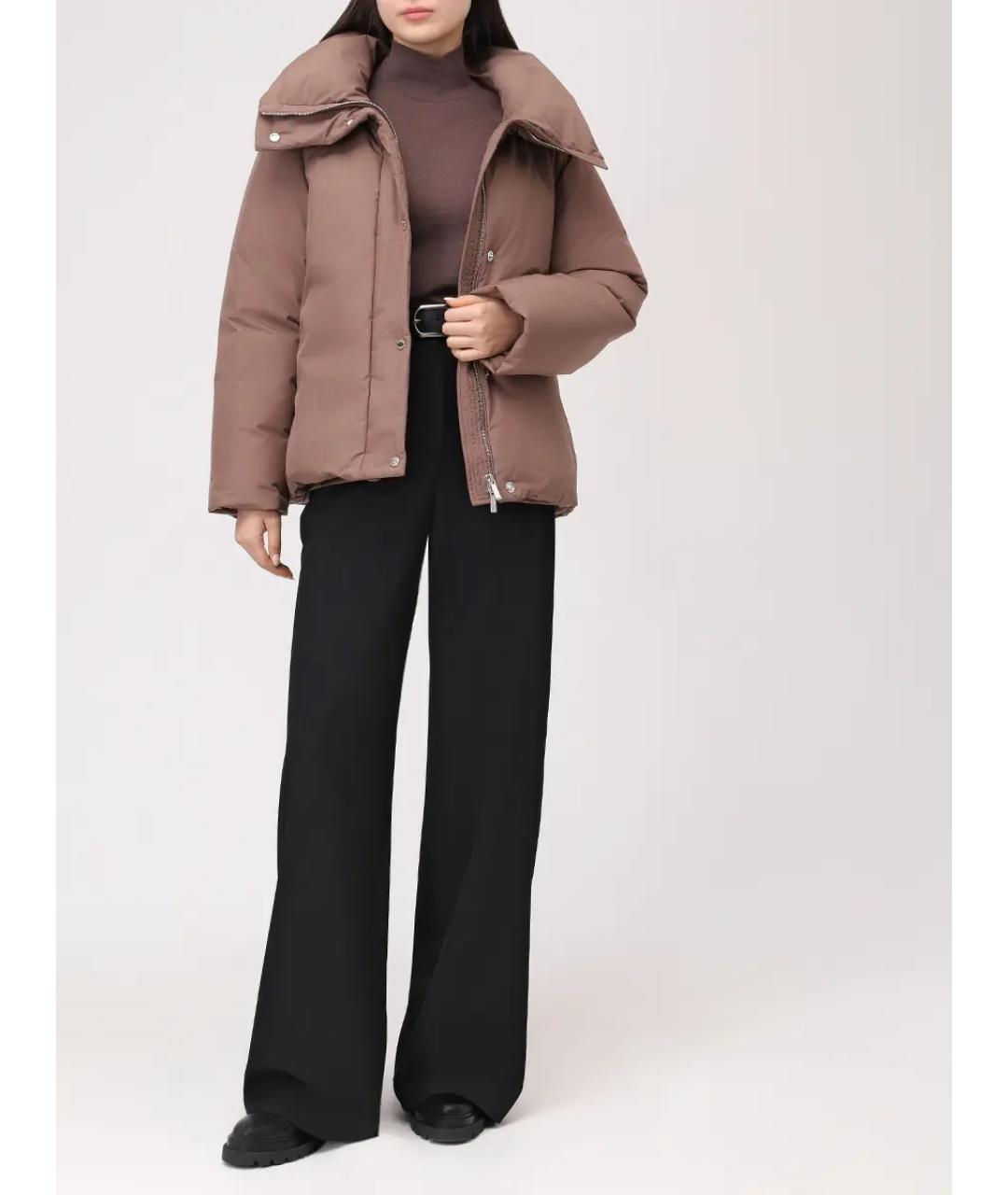 MOORER Коричневый пуховик, фото 2