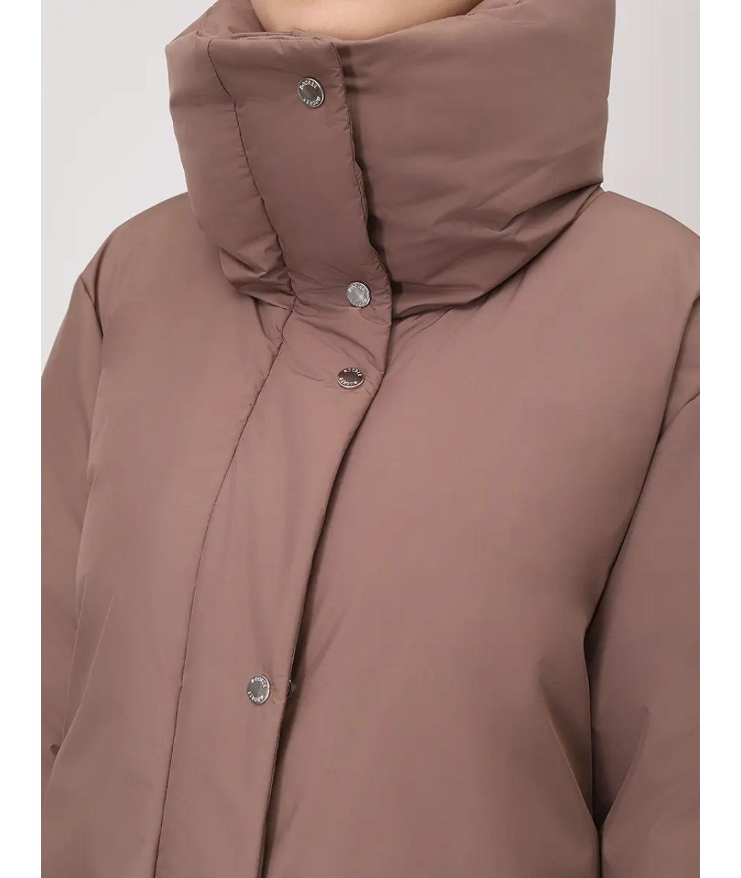 MOORER Коричневый пуховик, фото 5