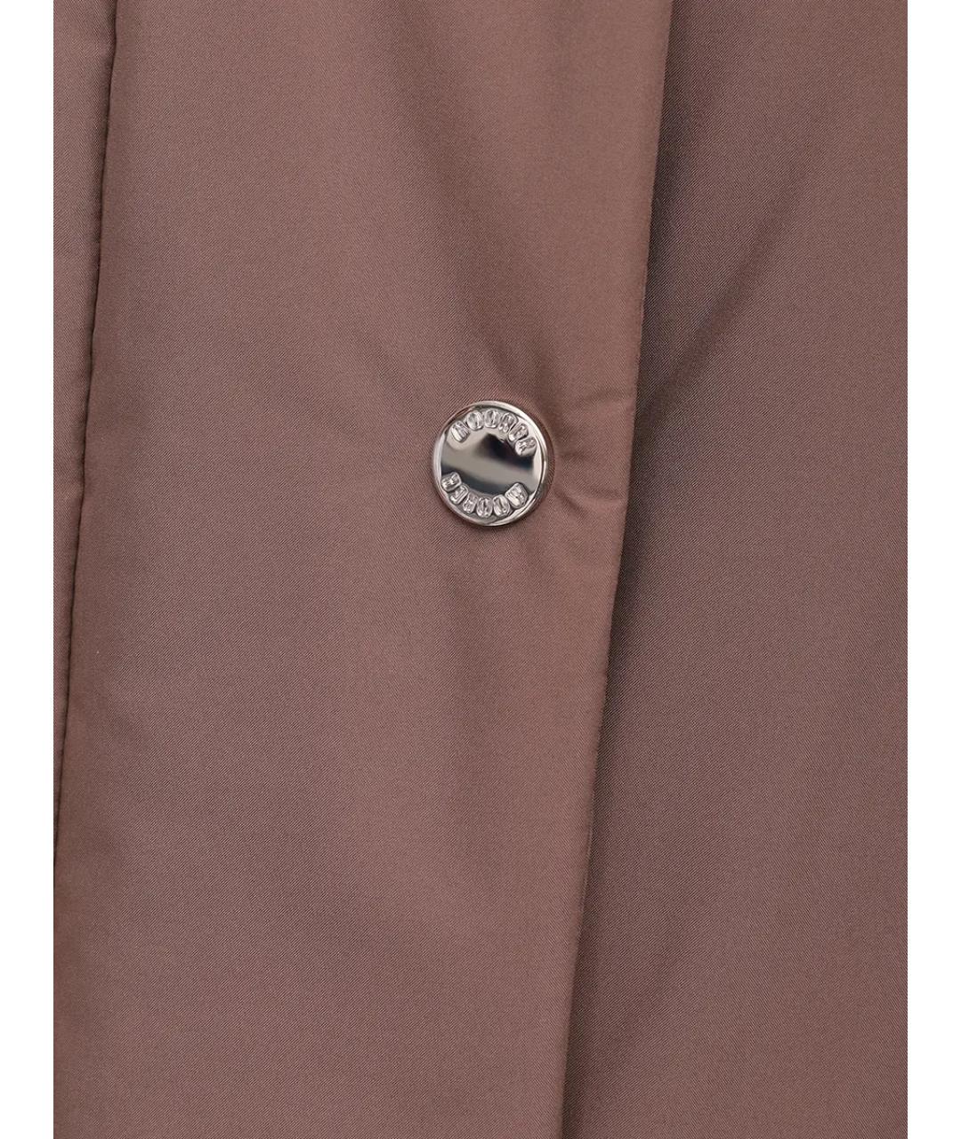 MOORER Коричневый пуховик, фото 6