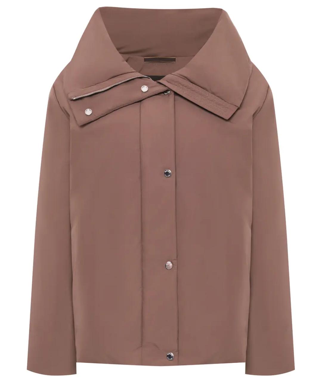 MOORER Коричневый пуховик, фото 1