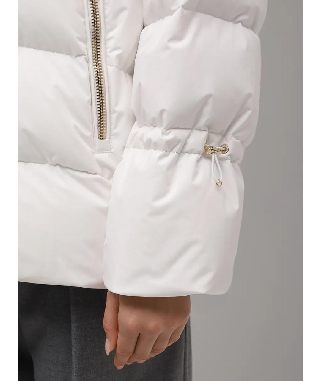 MOORER Белый пуховик, фото 5