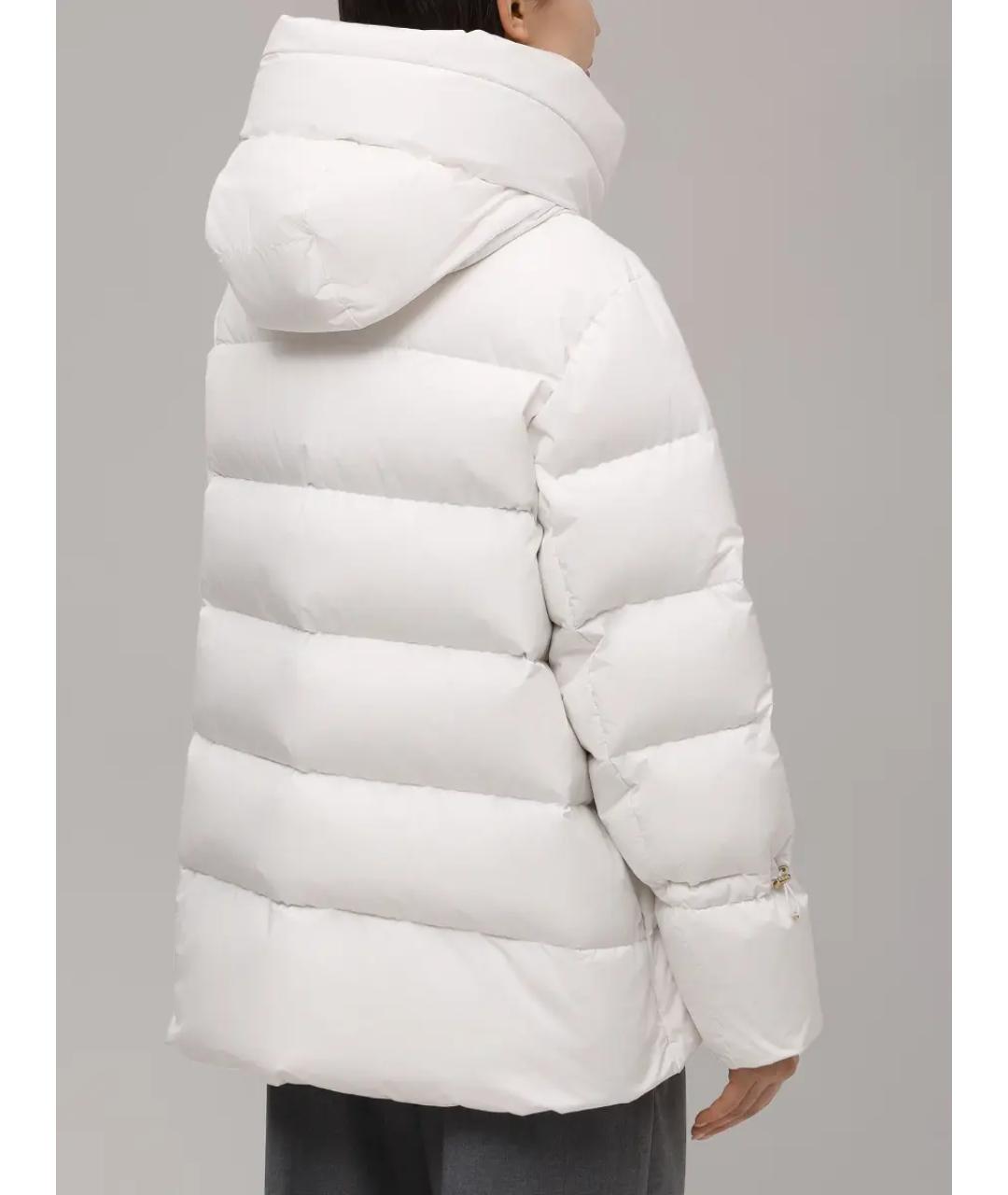 MOORER Белый пуховик, фото 3