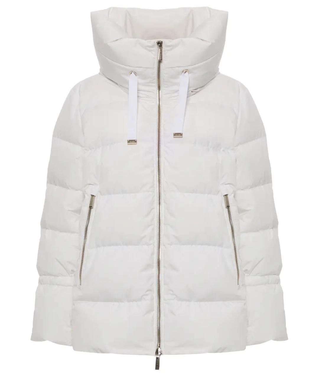 MOORER Белый пуховик, фото 1