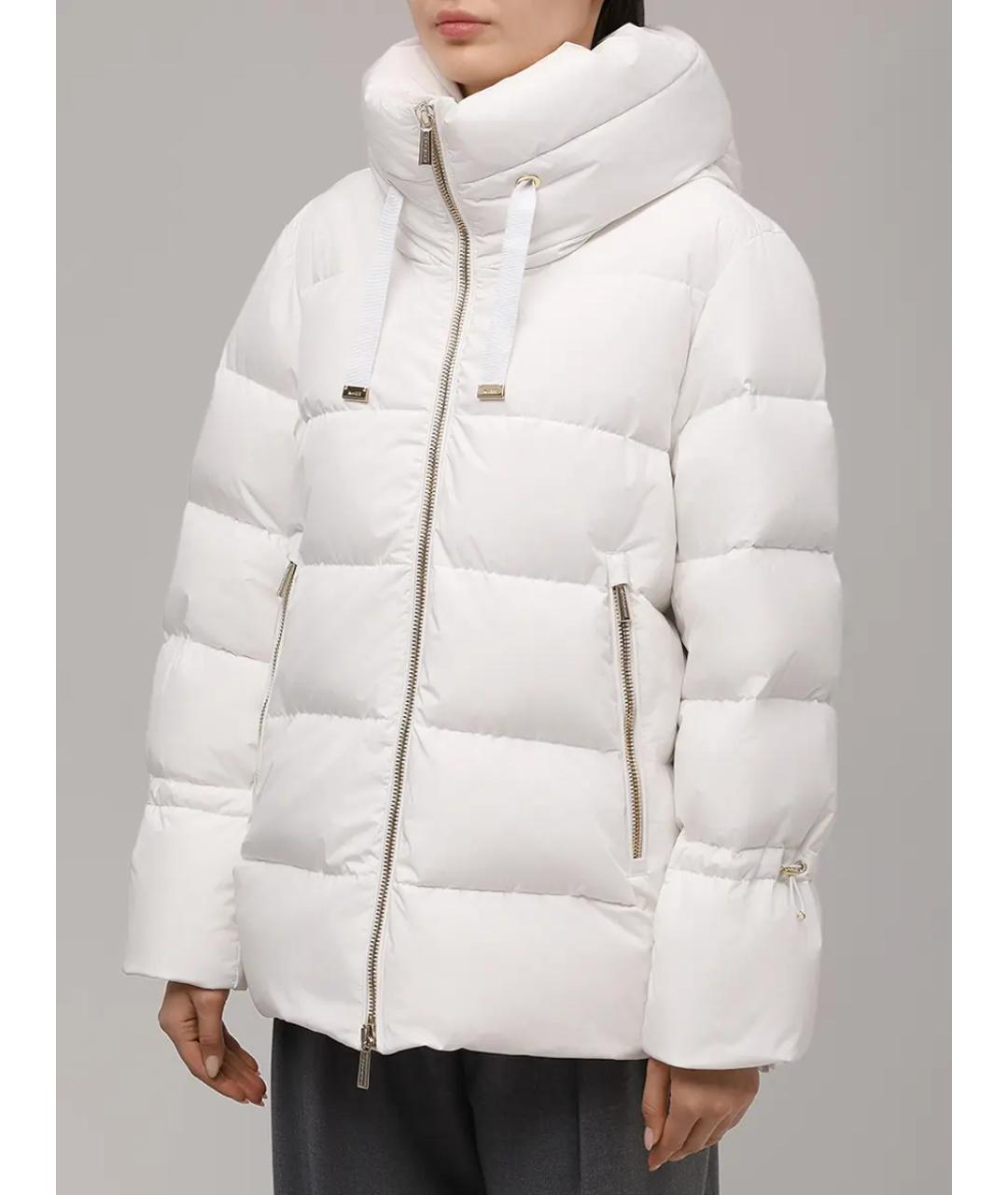 MOORER Белый пуховик, фото 4