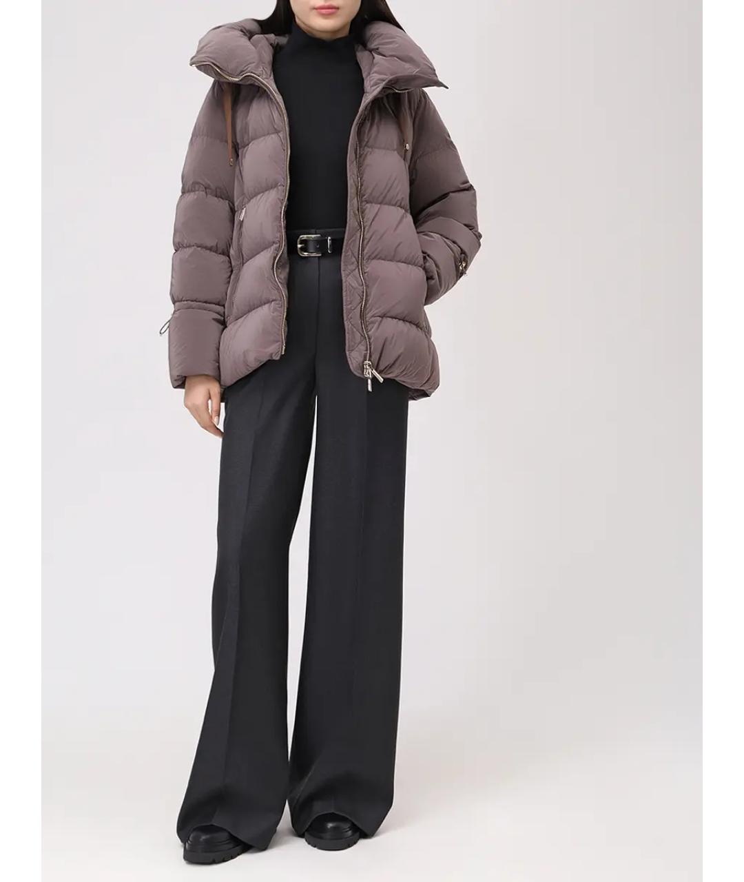 MOORER Коричневый пуховик, фото 2