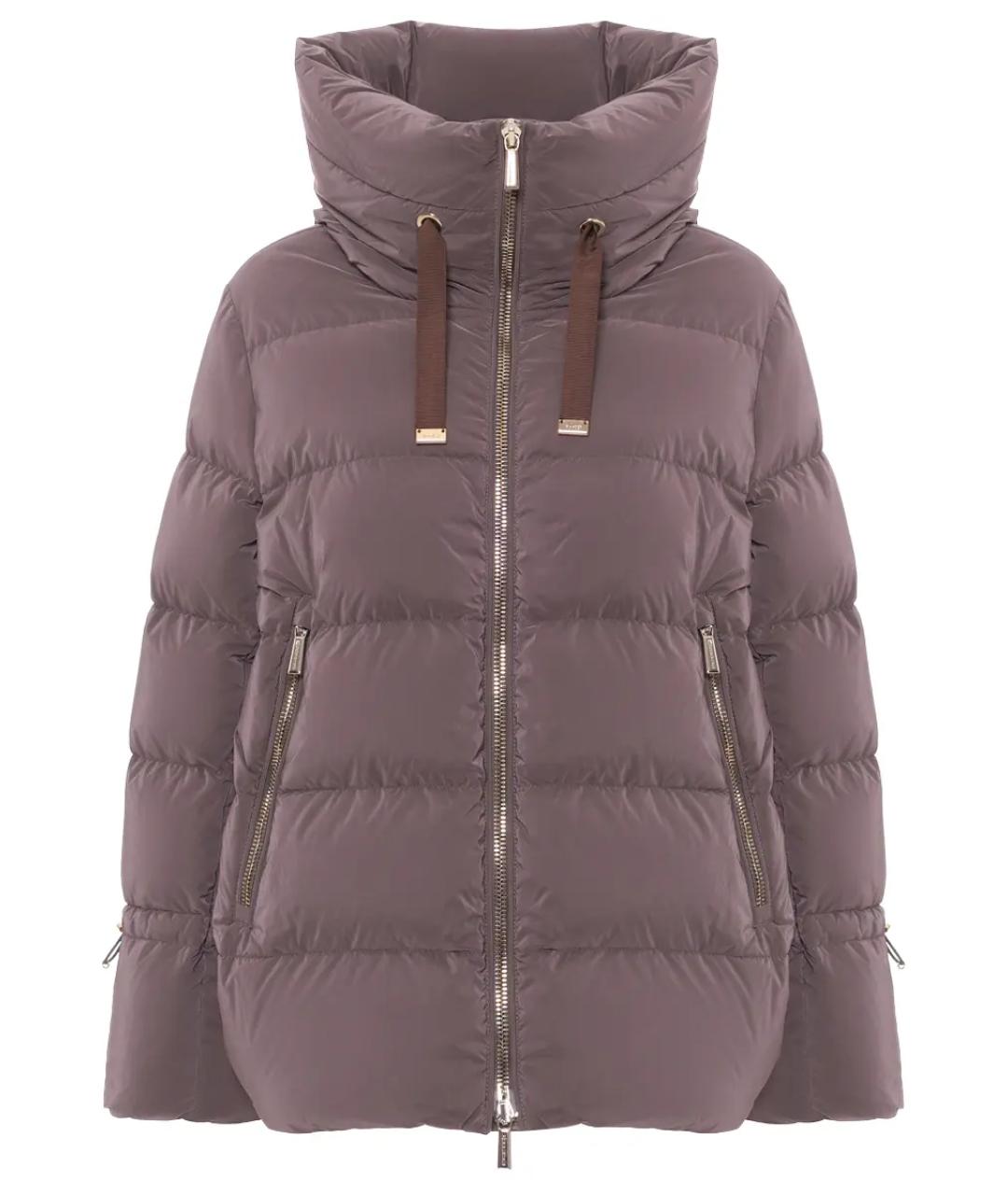 MOORER Коричневый пуховик, фото 1