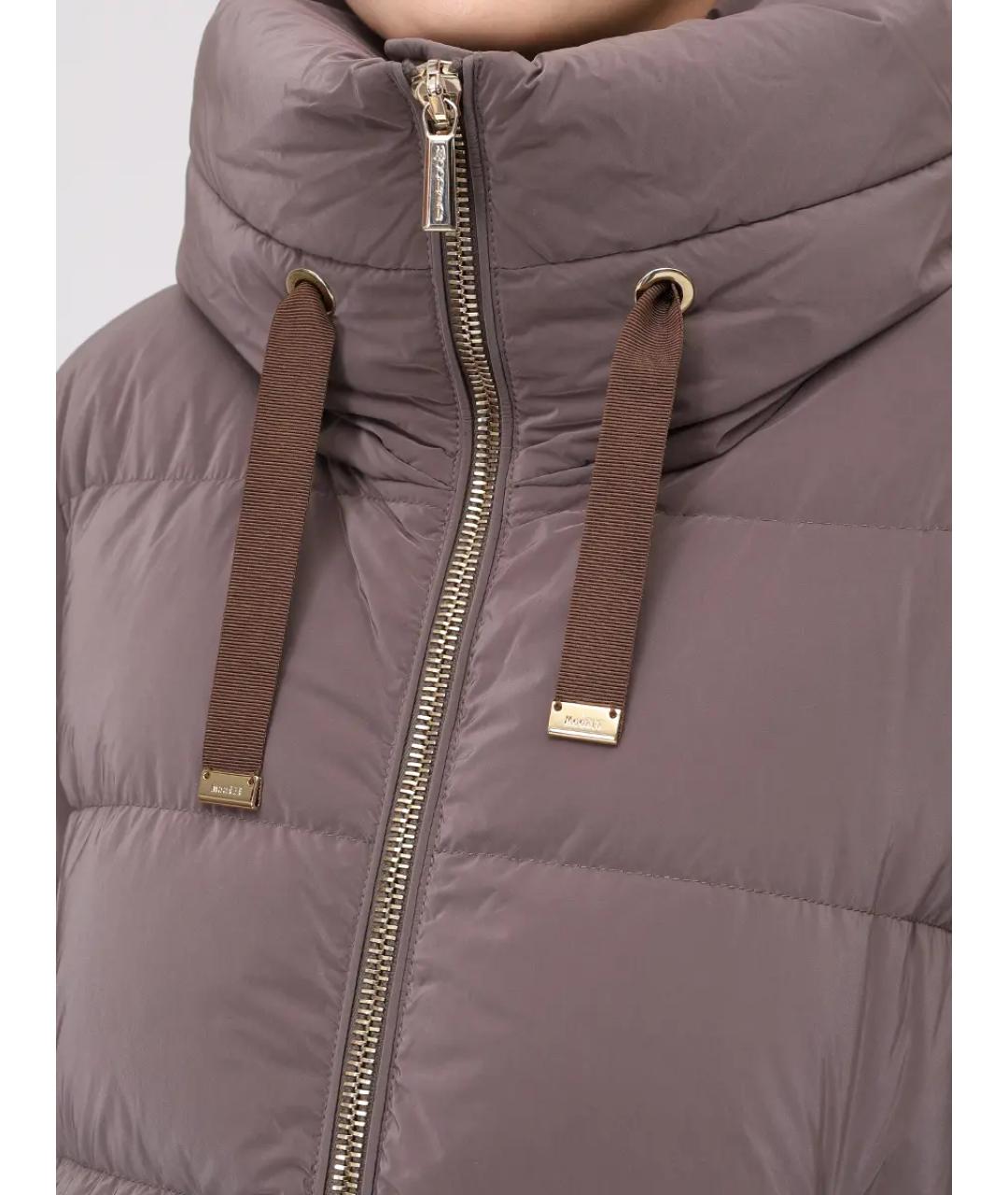 MOORER Коричневый пуховик, фото 5