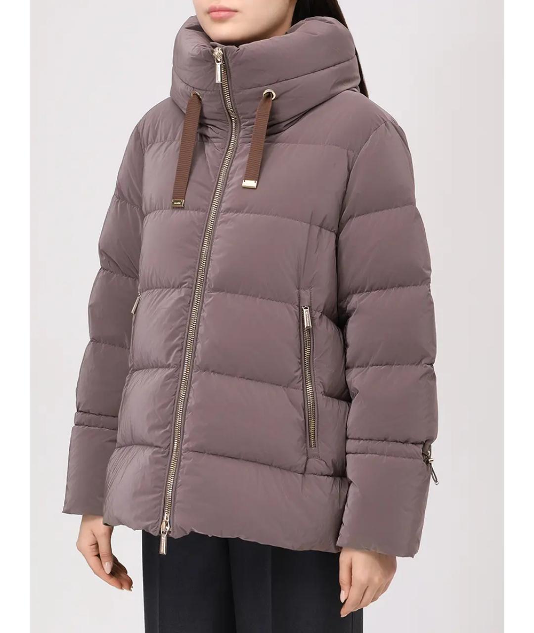 MOORER Коричневый пуховик, фото 4