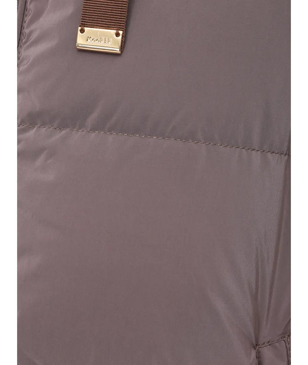 MOORER Коричневый пуховик, фото 6