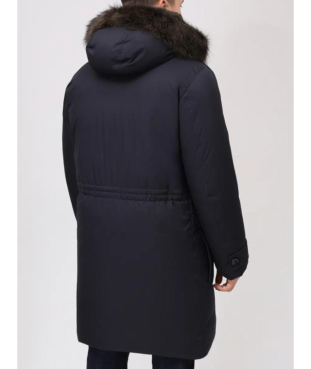 MOORER Синий пуховик, фото 3