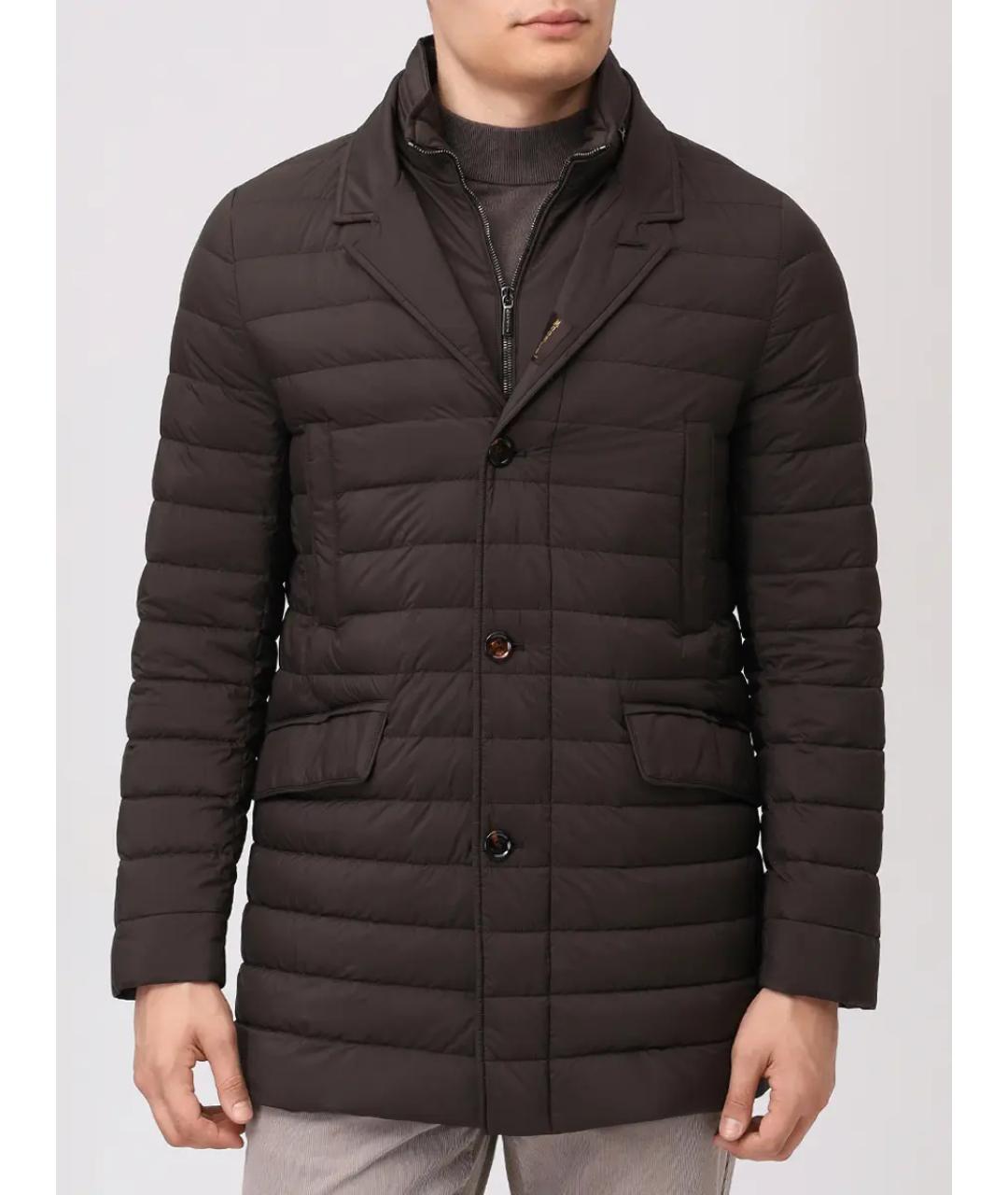 MOORER Коричневая куртка, фото 4