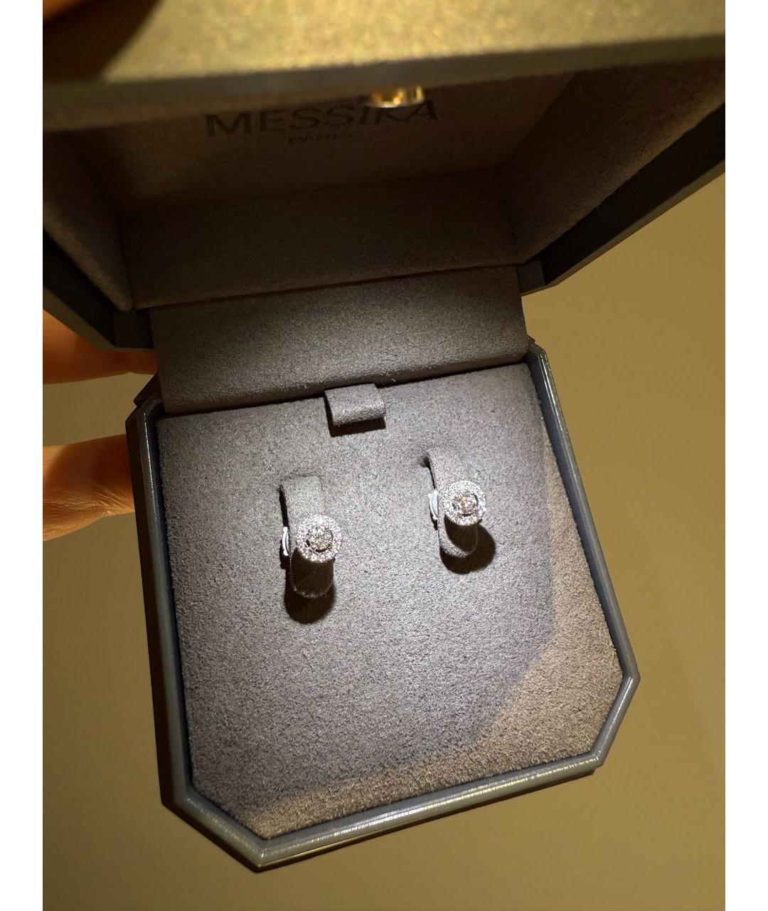 MESSIKA Белые серьги из белого золота, фото 4