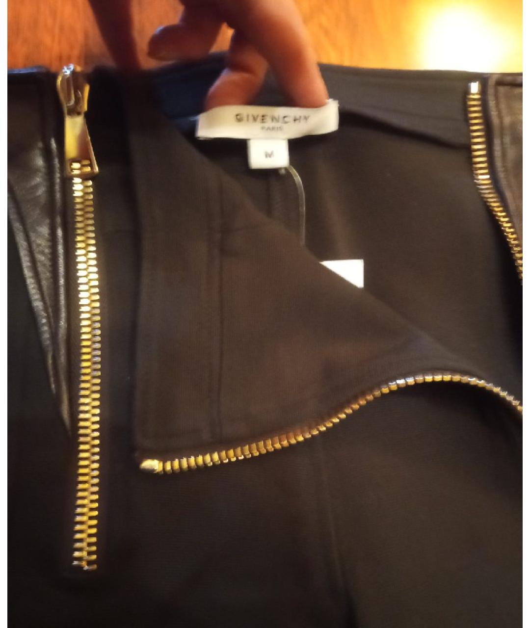 GIVENCHY Черные вискозные леггинсы и велосипедки, фото 3