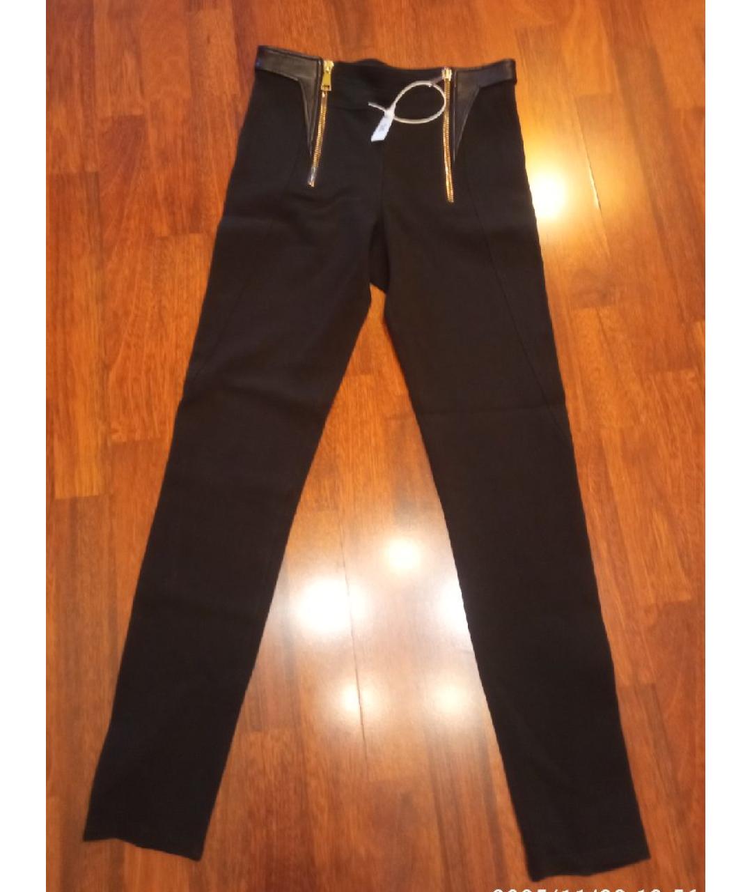 GIVENCHY Черные вискозные леггинсы и велосипедки, фото 7