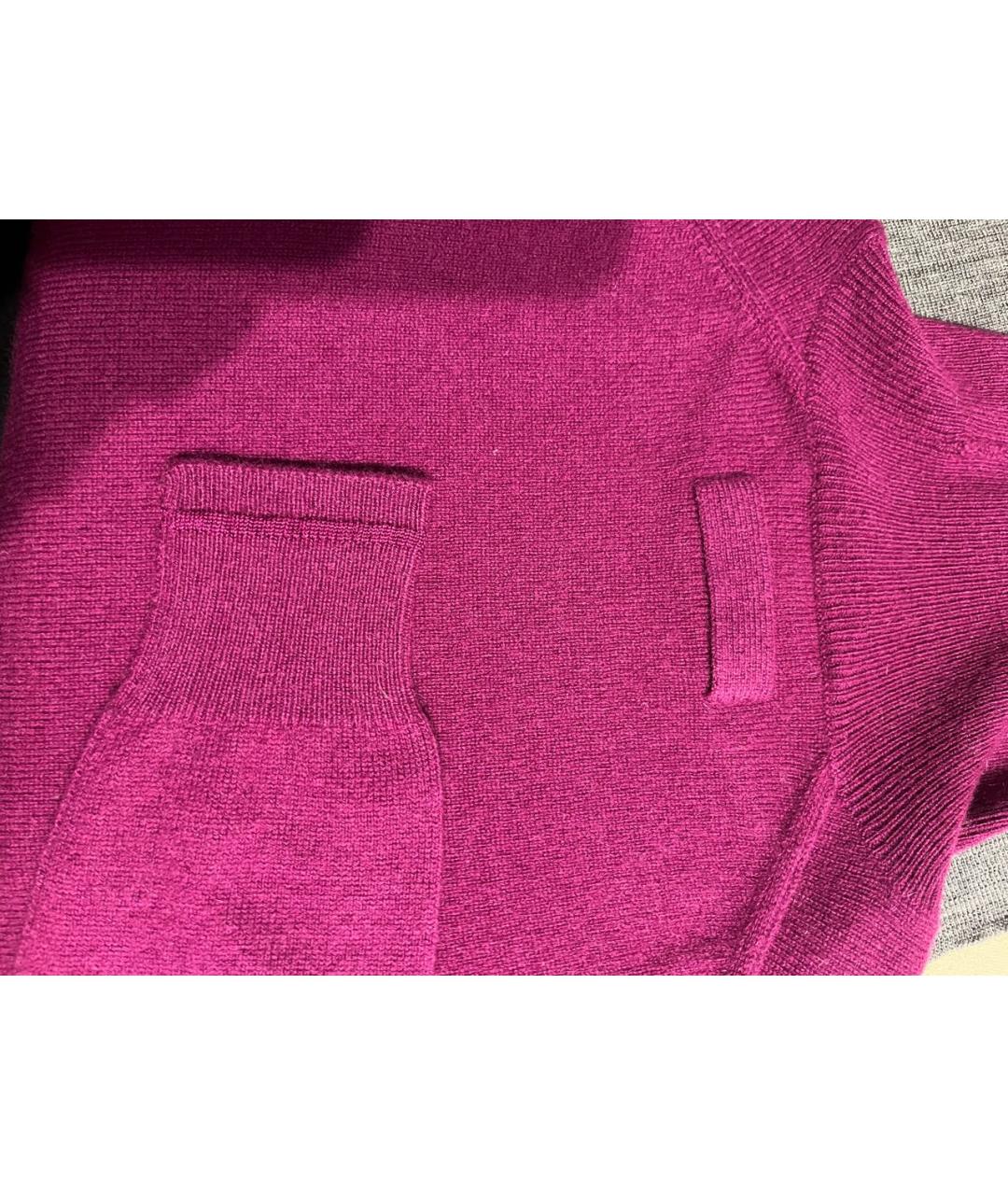 DOLCE&GABBANA Фуксия кашемировый джемпер / свитер, фото 7