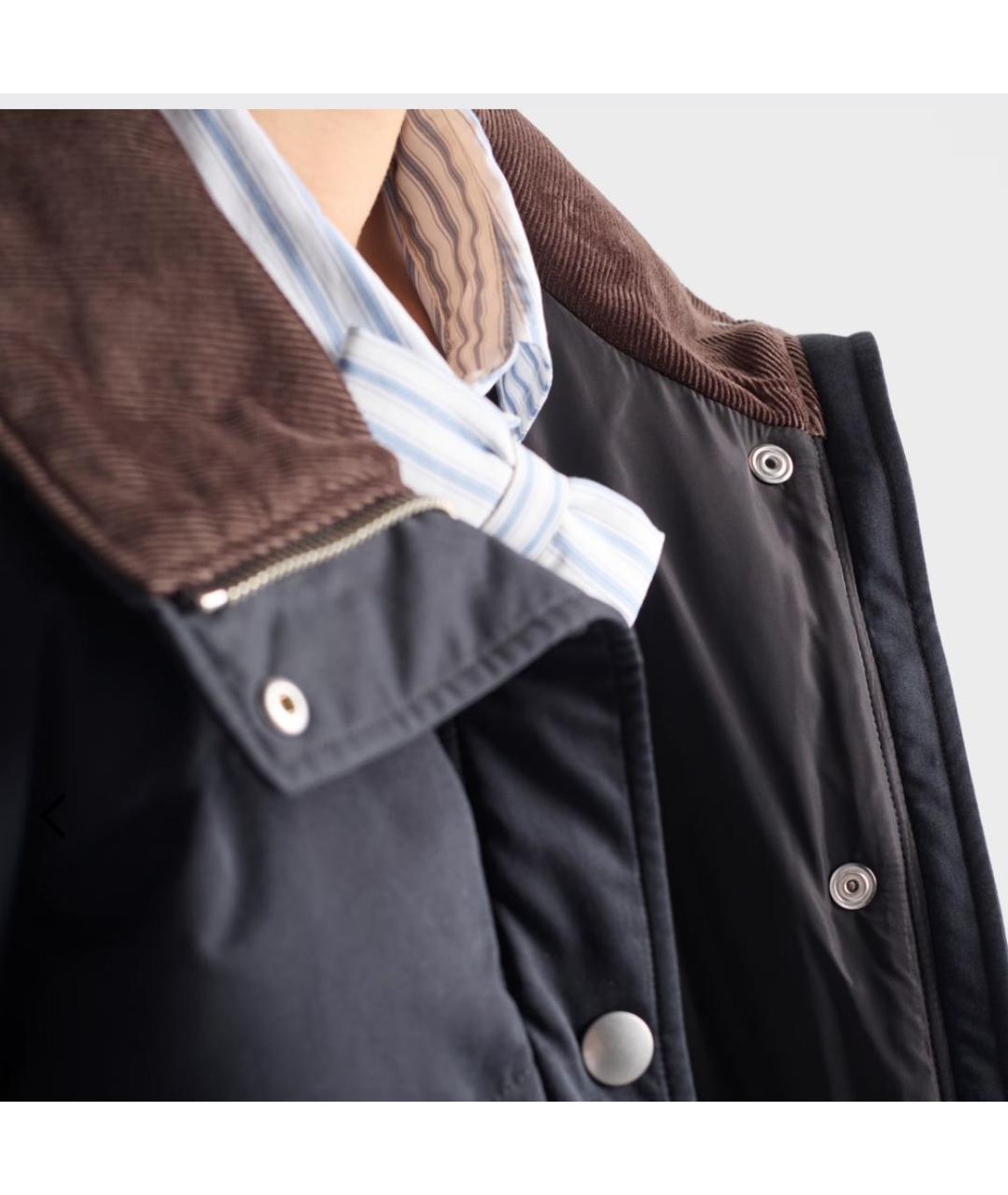 PRADA Черный велюровый пуховик, фото 3