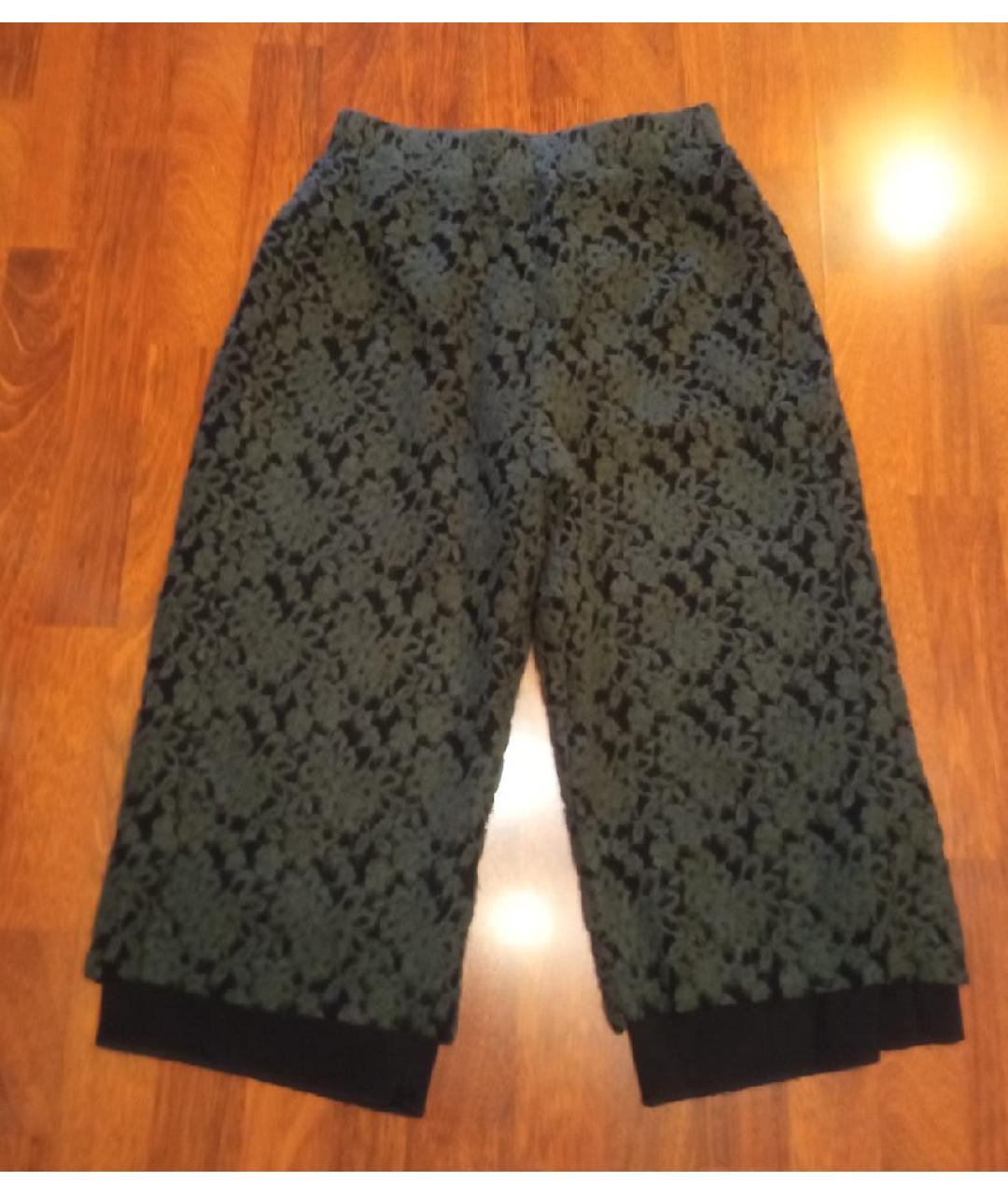 MAISON MARGIELA Зеленые полиамидовые кюлоты, фото 2