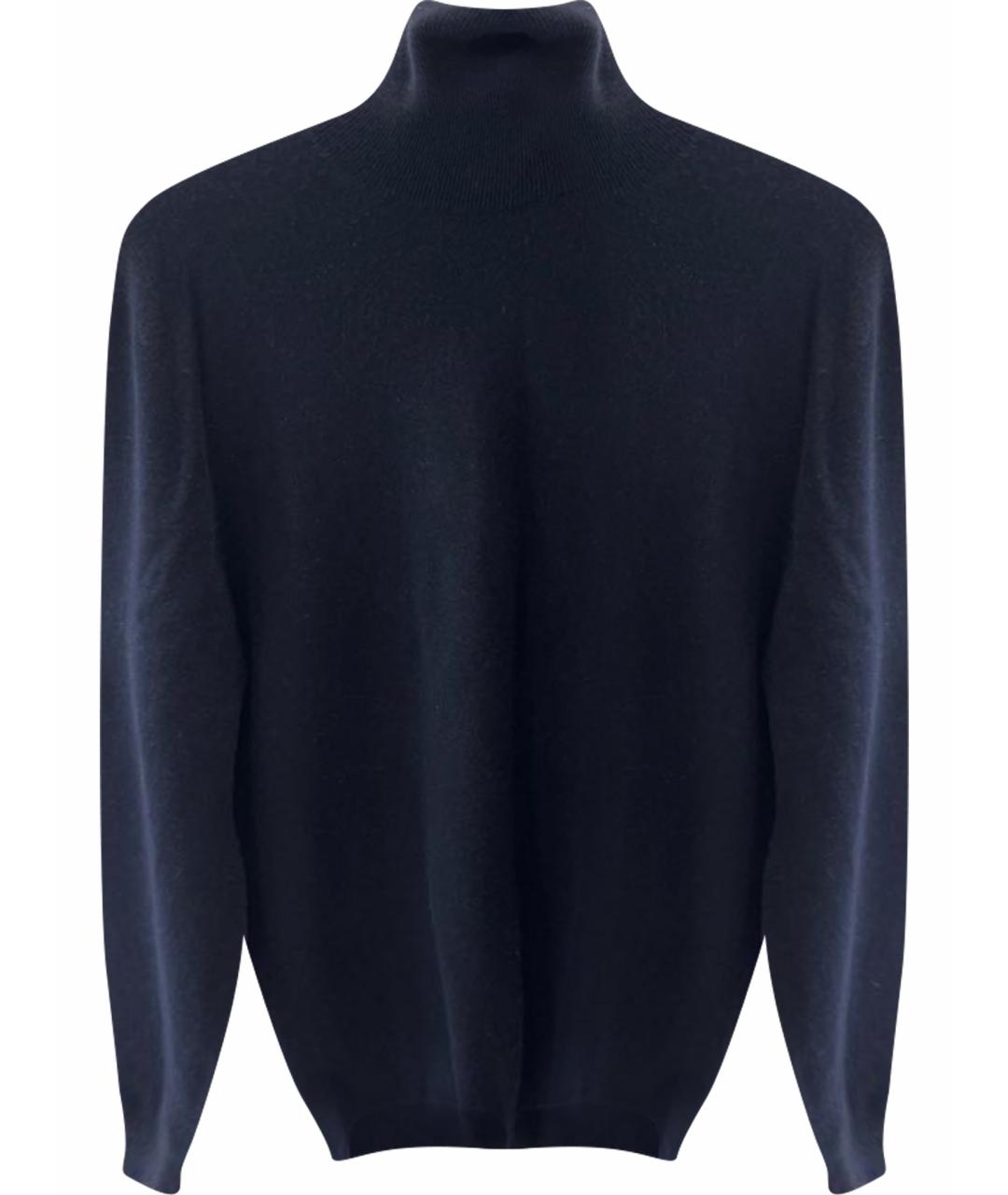 FALCONERI Темно-синяя кашемировая водолазка, фото 1