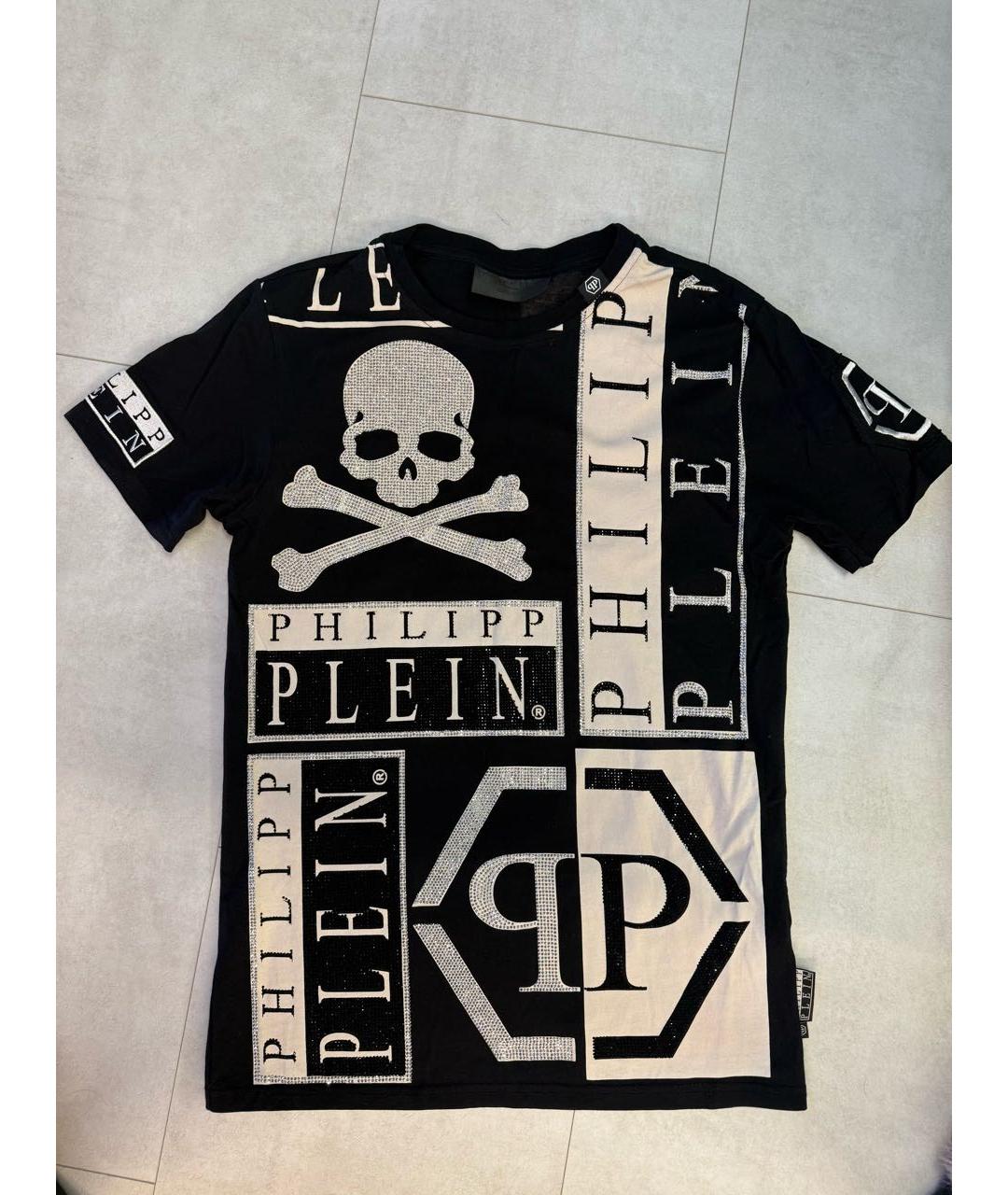 PHILIPP PLEIN Мульти хлопковая футболка, фото 9