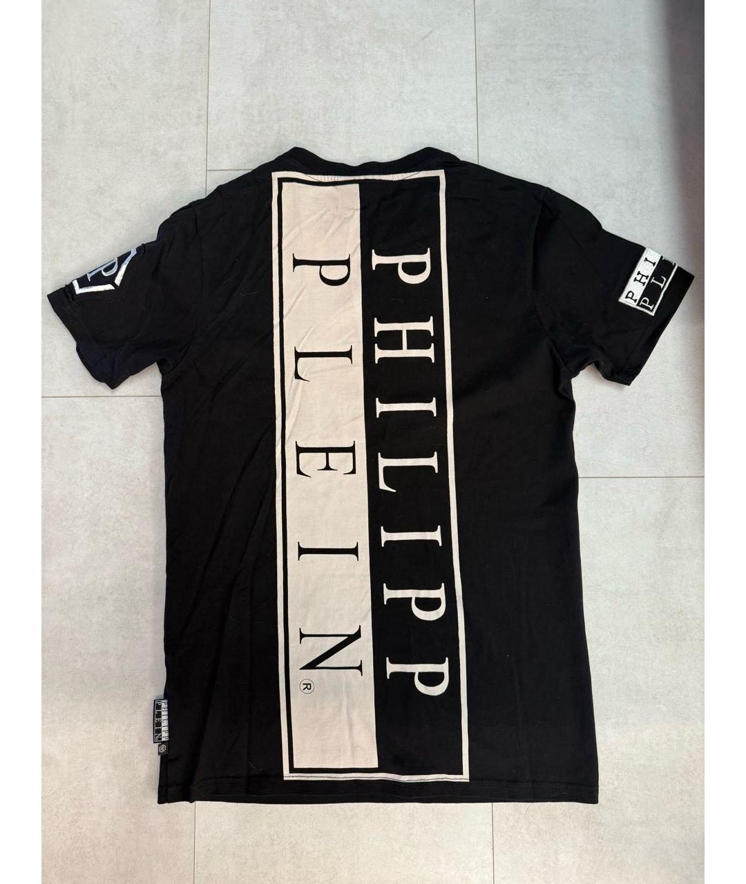 PHILIPP PLEIN Мульти хлопковая футболка, фото 2