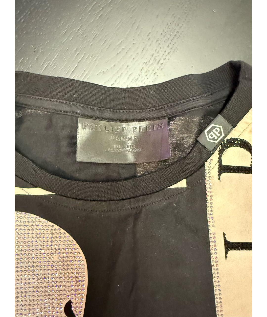 PHILIPP PLEIN Мульти хлопковая футболка, фото 5