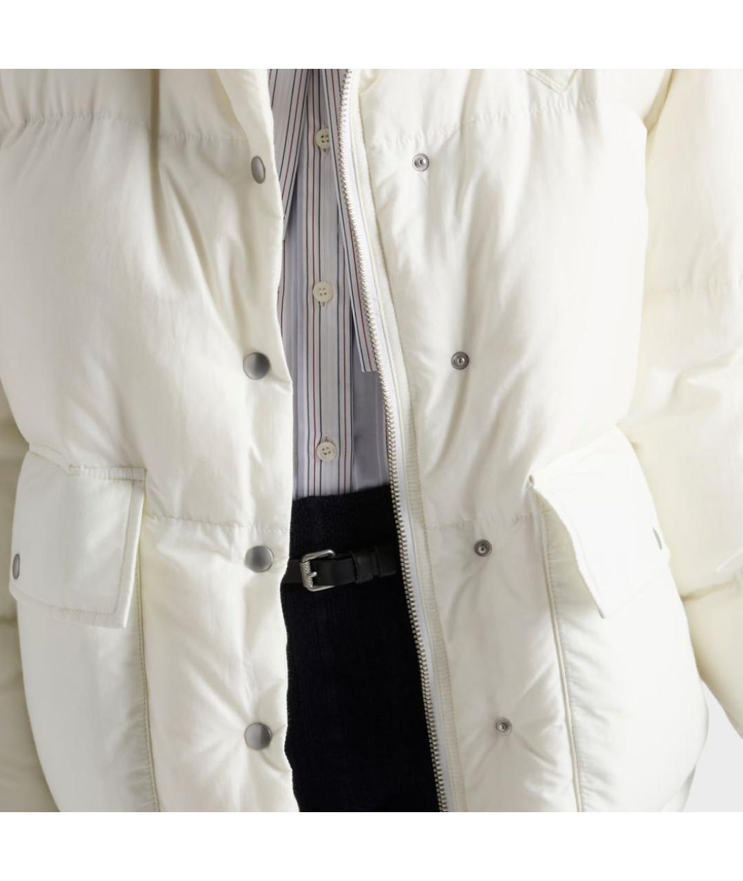 PRADA Белый пуховик, фото 3