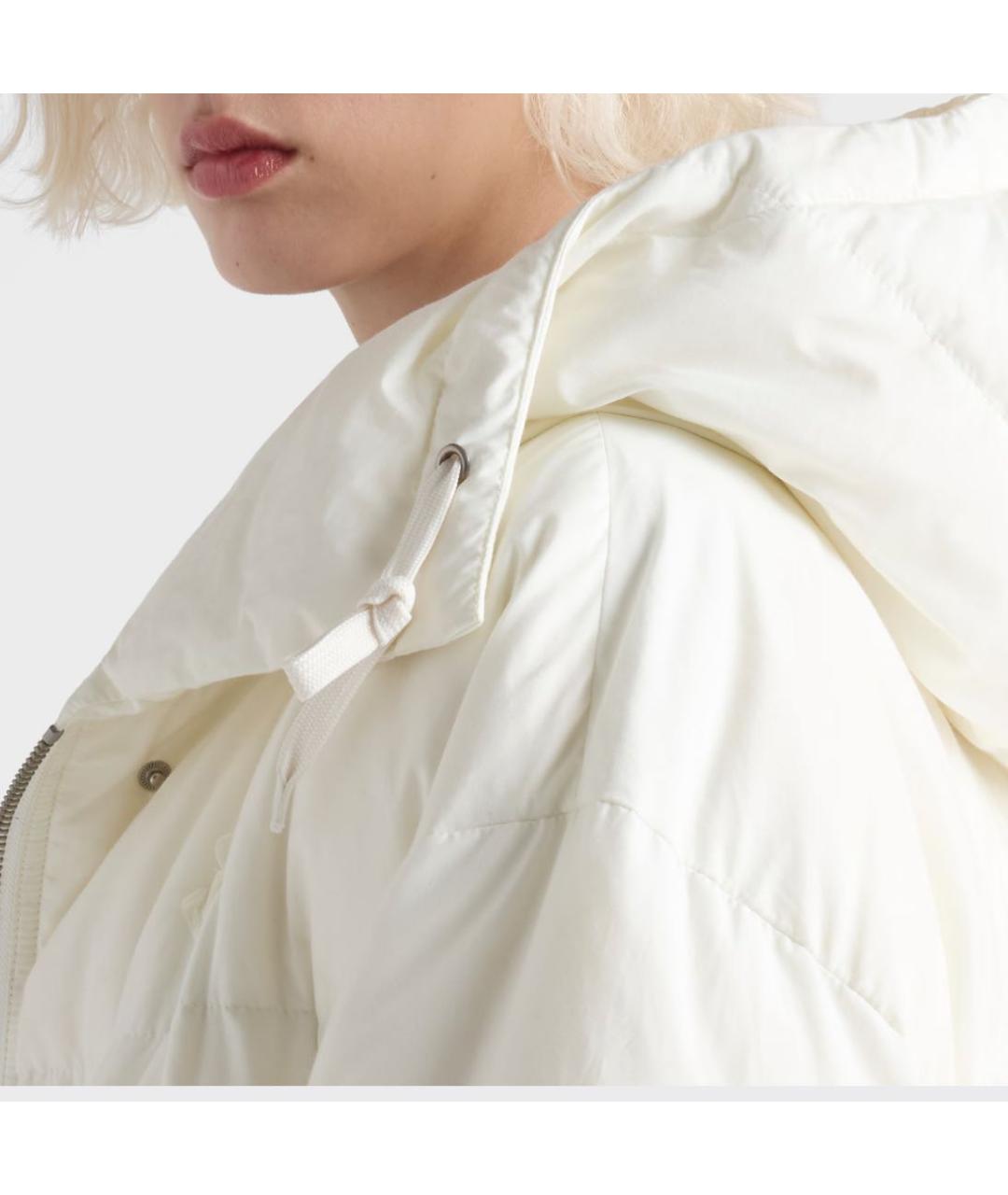 PRADA Белый пуховик, фото 4