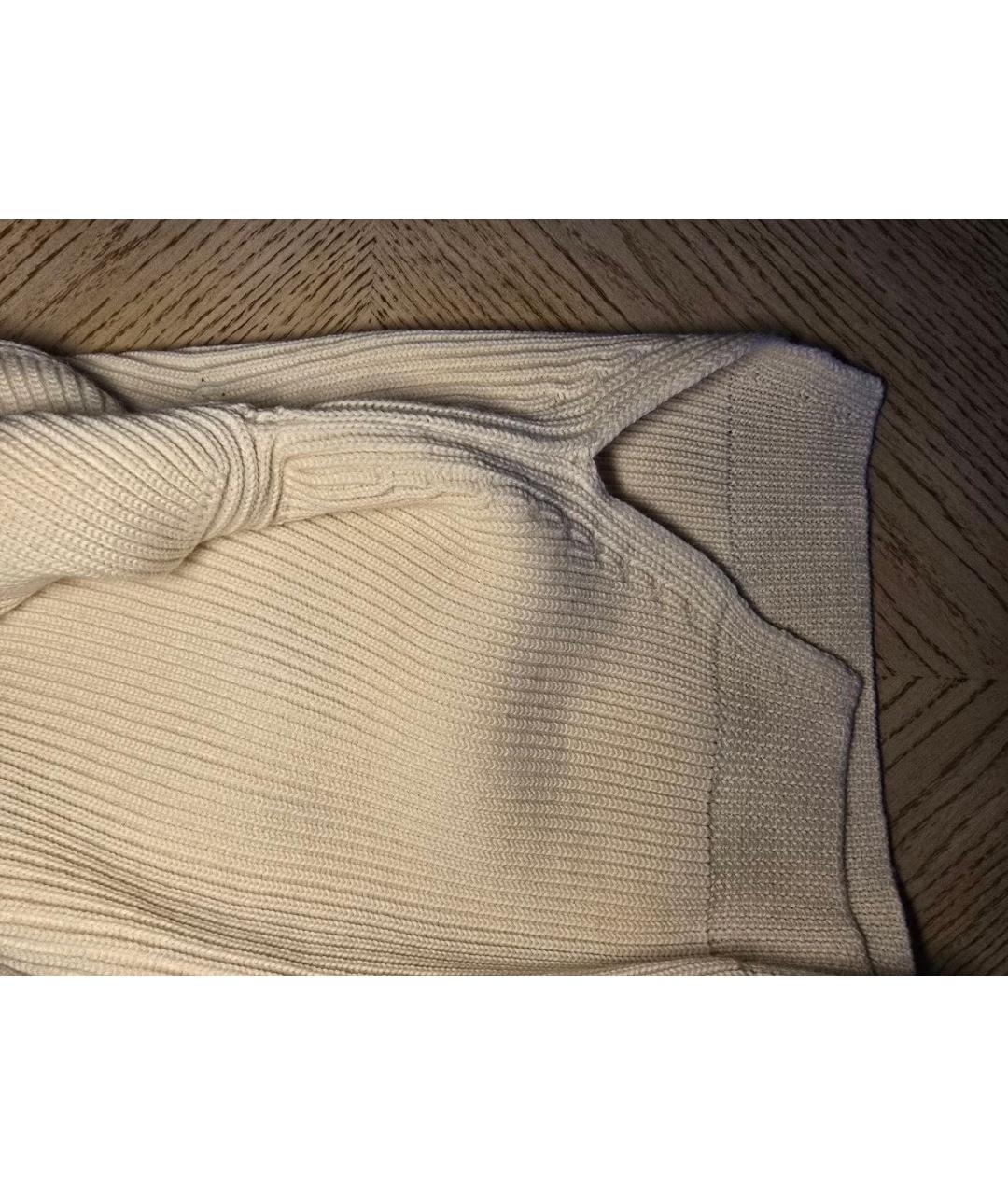 JACQUEMUS Бежевый шерстяной джемпер / свитер, фото 8