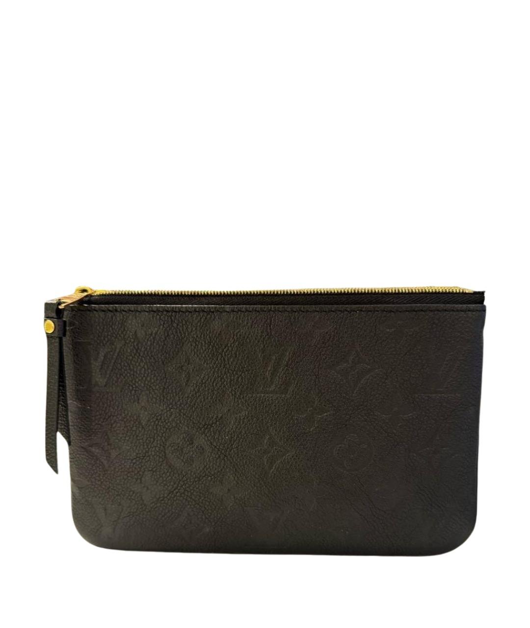 LOUIS VUITTON Черная кожаная сумка через плечо, фото 1