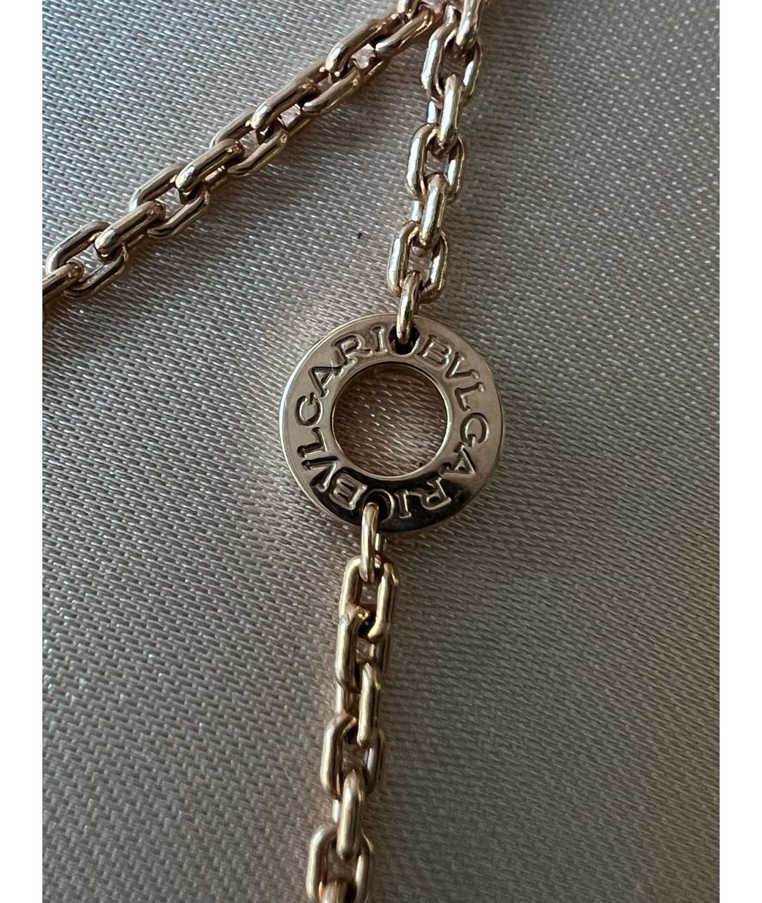 BVLGARI Розовое колье из розового золота, фото 3