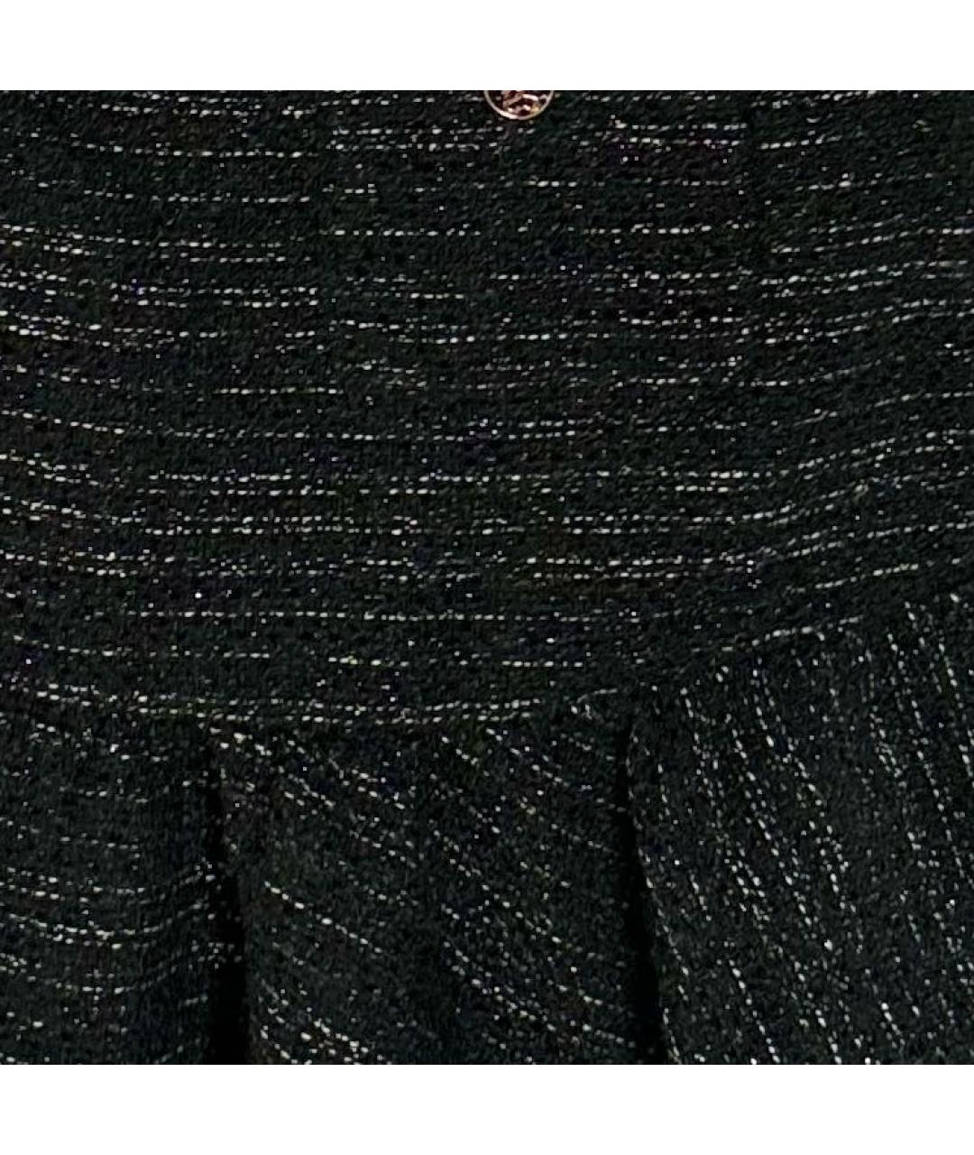 SANDRO Черный твидовый костюм с юбками, фото 4