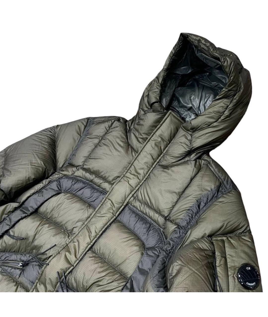 CP COMPANY Хаки полиамидовый пуховик, фото 3