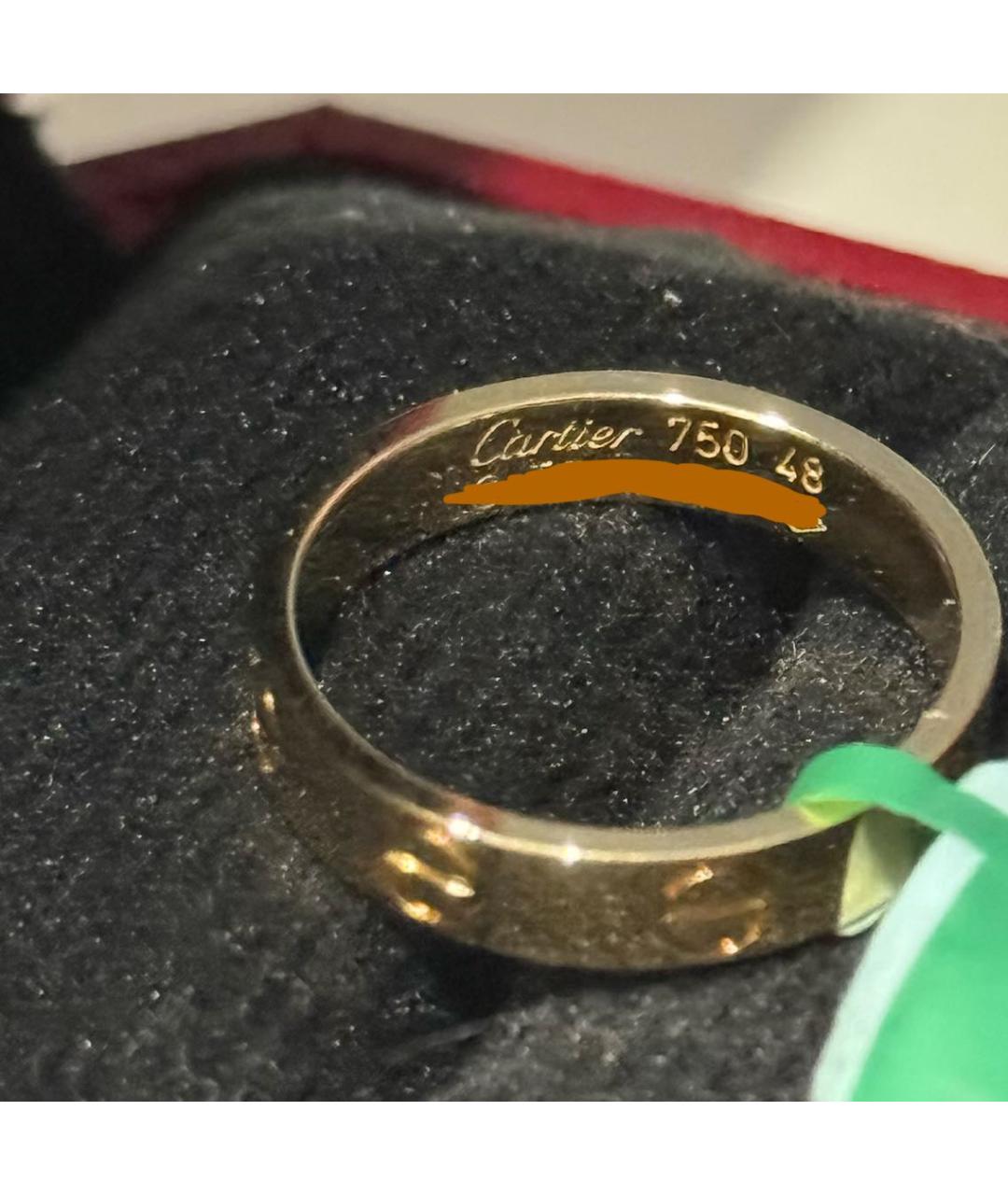 CARTIER Золотое кольцо из желтого золота, фото 6