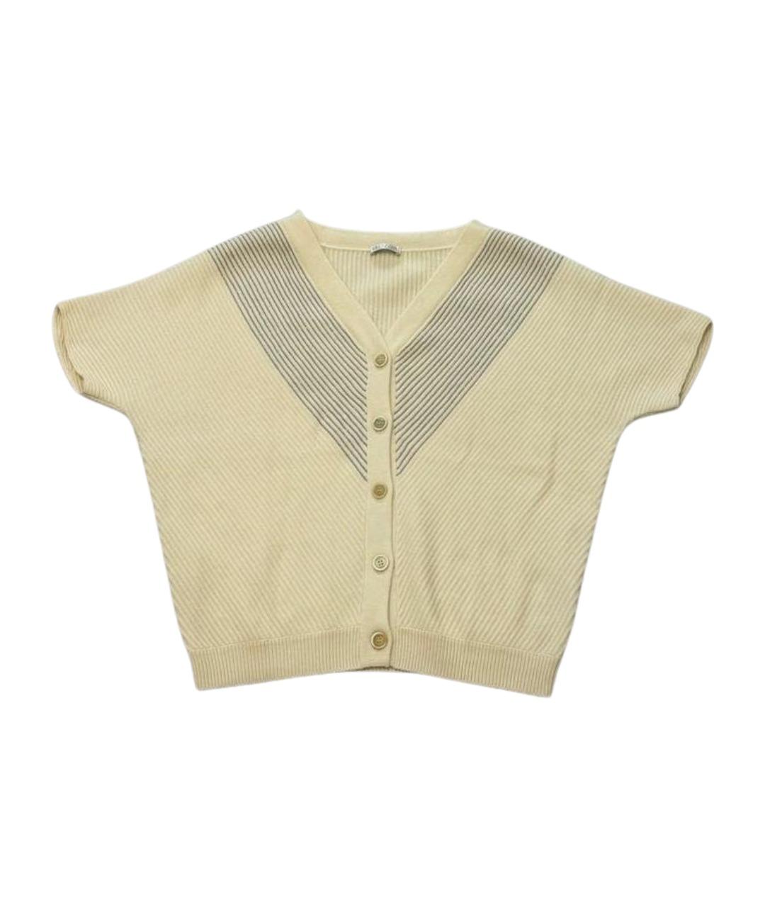 BRUNELLO CUCINELLI Белый кашемировый джемпер / свитер, фото 1