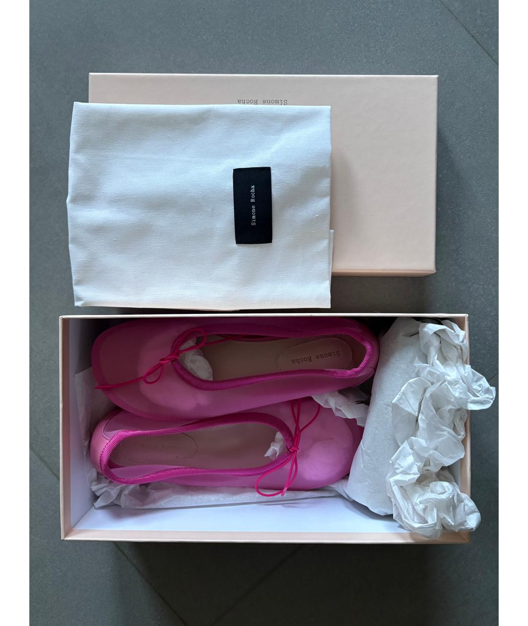 SIMONE ROCHA Розовые туфли, фото 7
