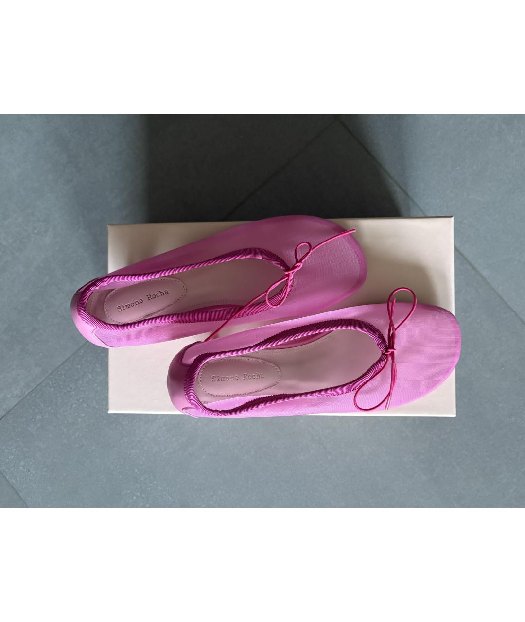 SIMONE ROCHA Розовые туфли, фото 2