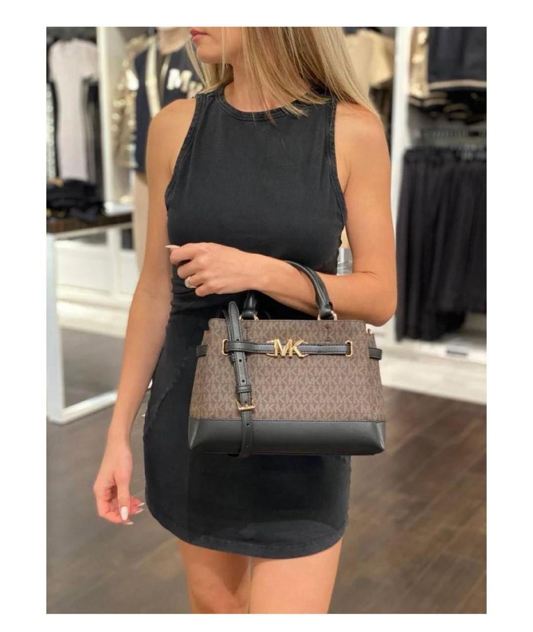 MICHAEL MICHAEL KORS Коричневая сумка тоут, фото 7