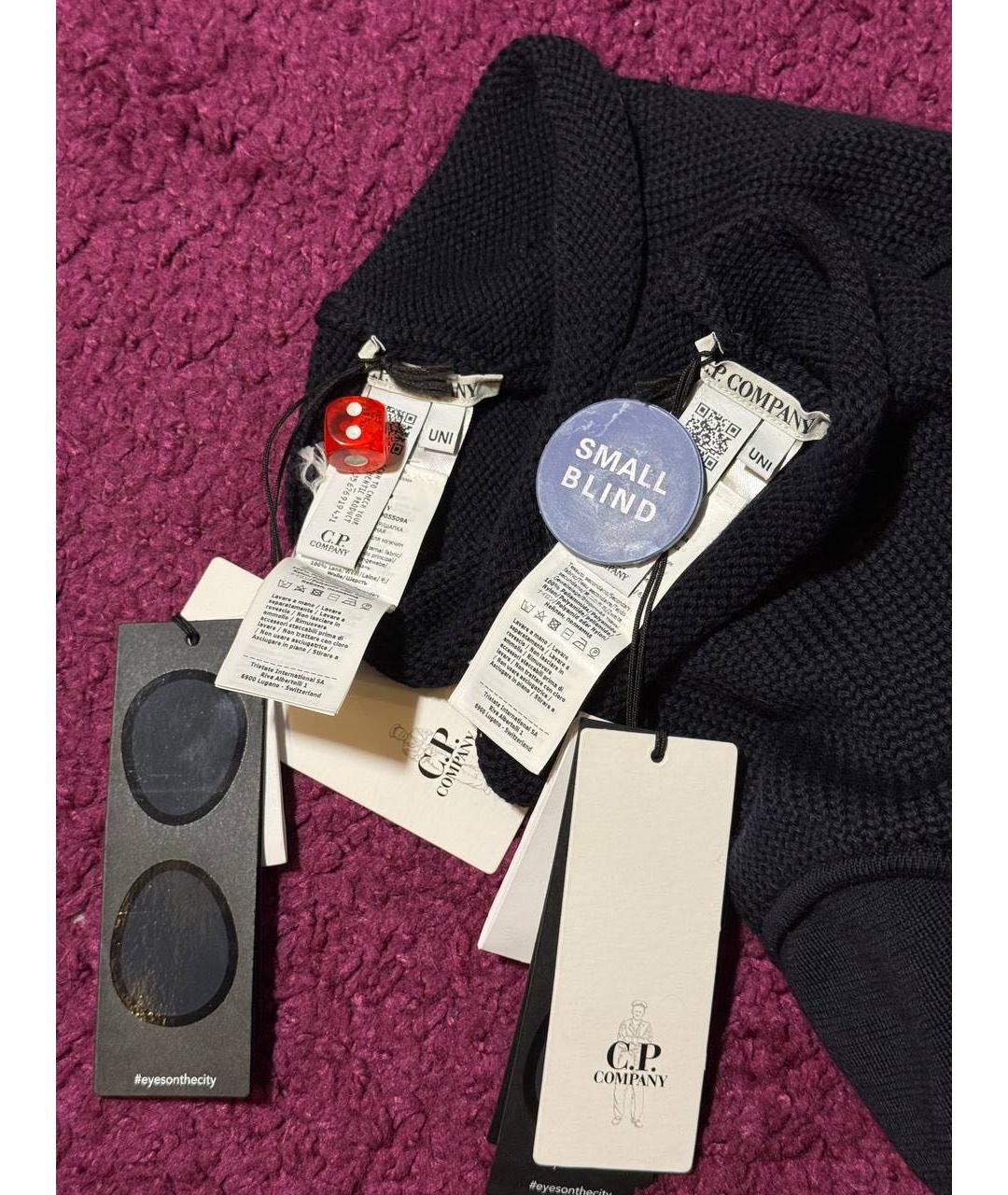 CP COMPANY Черная шапка, фото 4