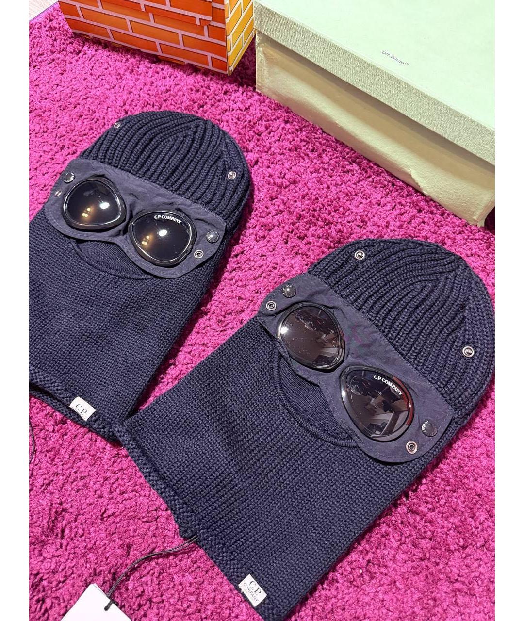 CP COMPANY Черная шапка, фото 2