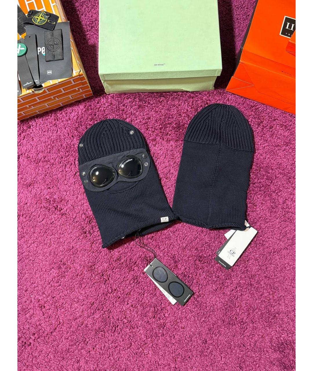 CP COMPANY Черная шапка, фото 3