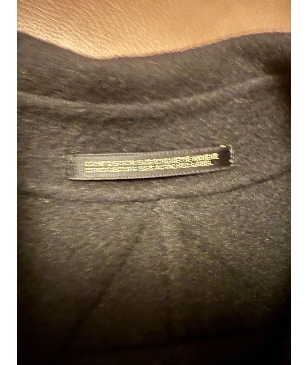 YOHJI YAMAMOTO Черное кашемировое пальто, фото 6