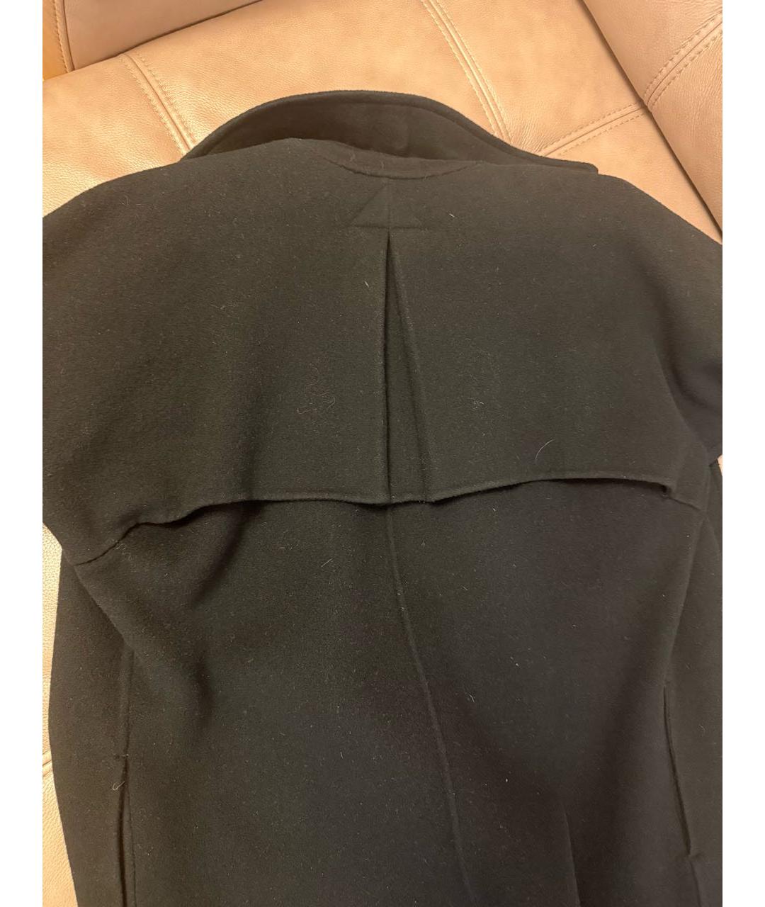 YOHJI YAMAMOTO Черное кашемировое пальто, фото 3